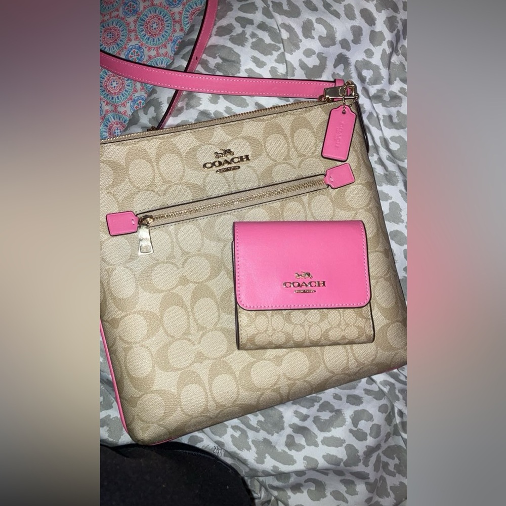 Coach crossbody & wallet